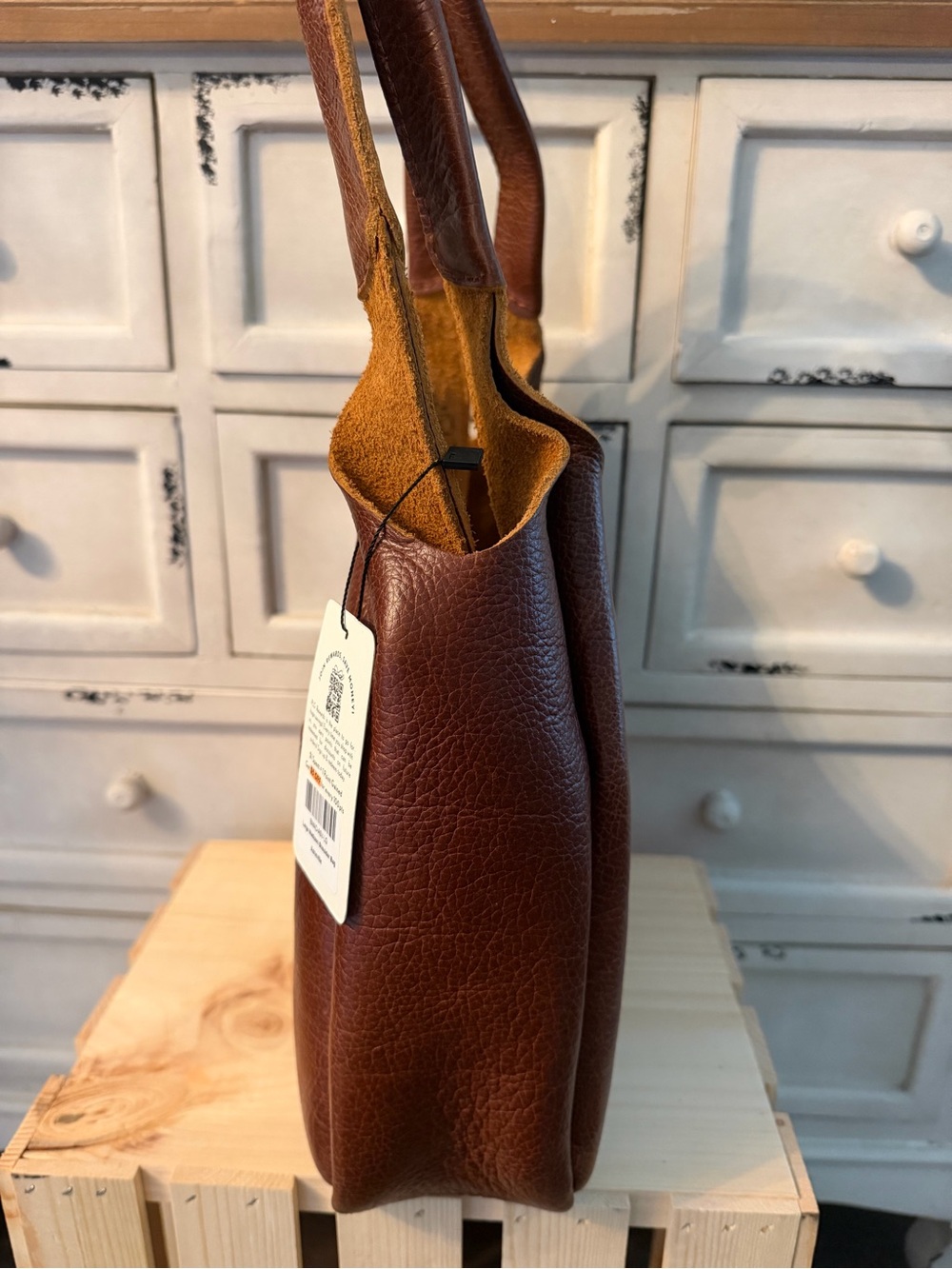 Portland Leather Large Madison Shoulder Bag - Picture 4 of 7